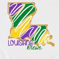 Krewe Mardi Gras Printed Tee or Sweatshirt
