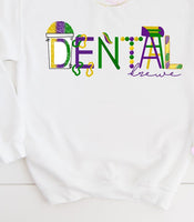 Krewe Mardi Gras Printed Tee or Sweatshirt