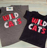 Destrehan High School Printed Spirit Tee DHS Wildcats