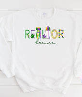 Krewe Mardi Gras Printed Tee or Sweatshirt