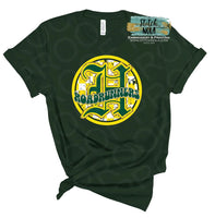 Preppy Mascot Spirit Graphic Tee