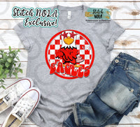 Preppy Mascot Spirit Graphic Tee