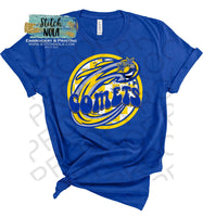 Preppy Mascot Spirit Graphic Tee