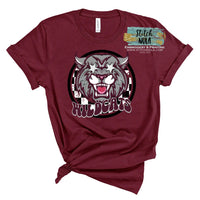 Preppy Mascot Spirit Graphic Tee