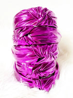 Purple Metallic Headband