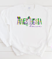 Krewe Mardi Gras Printed Tee or Sweatshirt