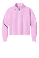 Comfort Colors® Women’s Mid-Length 1/4-Zip Embroidered Sweatshirt