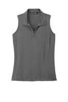 TravisMathew Women's Coto Performance Sleeveless Embroidered Polo