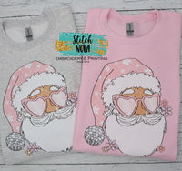 Disco Ball Santa Sweatshirt