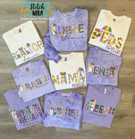 Krewe Mardi Gras Printed Tee or Sweatshirt