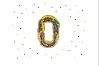 Mini Mardi Gras Sequin Patch