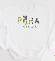 Krewe Mardi Gras Printed Tee or Sweatshirt