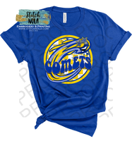 Preppy Comet Printed Tee