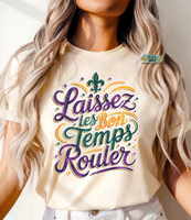 Mardi Gras Laissez Les Bon Temps Rouler Graphic Tee