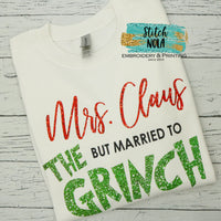 Mrs Claus Printed Sweatshirt