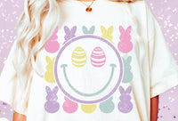 Easter Smiley Printed Tee