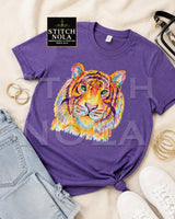 Colorful Tiger Printed Tee