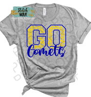 Go Comets Printed Tee