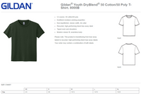NES Gildan Dryblend T-Shirt Full Chest
