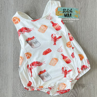 Unisex Crawfish Baby Bubble