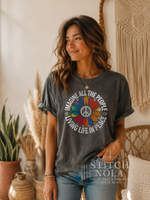 Living Life in Peace Graphic Tee