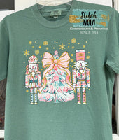 Toy Solider and Christmas Tree Trio Printer Tee