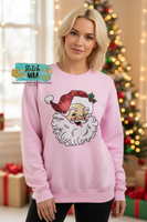 Sequin Santa Patch Sweatshirt