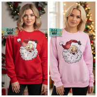 Sequin Santa Patch Sweatshirt