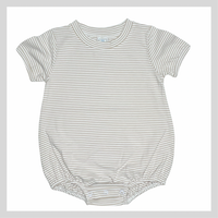 Personalized Striped Unisex Bubble