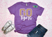 Go Tigers Printed Tee
