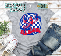 Preppy Mudbug Printed Tee