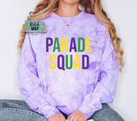 Parade Squad Printed Tee or Sweatshirt