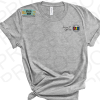 St Charles Parish Public Schools Scoop Neck Printed Tee