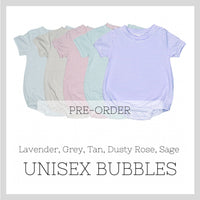 Personalized Striped Unisex Bubble