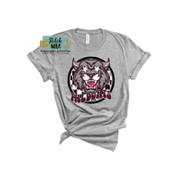 Preppy Wildcat Printed Tee