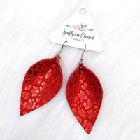 2.5" Metallic Leopard Petals