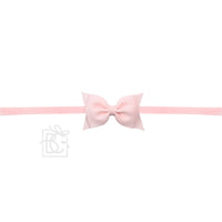 1/4" Pantyhose Headband W/ 2.5" Flat Bow