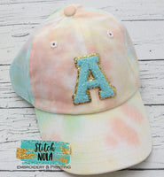 Kids and Adult Varsity Letter Hat