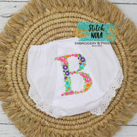 Personalized Bloomers ,Personalized Diaper Cover, Embroidered Bloomers, Newborn, Layette