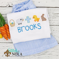 Personalized Easter Theme Sketch Shirt