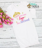 Personalized Princess has Arrived Shirt