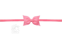 1/4" Pantyhose Headband W/ 2.5" Flat Bow