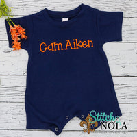 Personalized Baby Sketch on Colored Garment