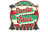 Santa Vibes Printed Shirt