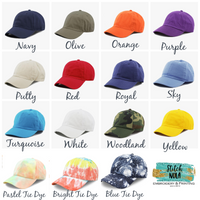 Toddler and Youth Name Hat