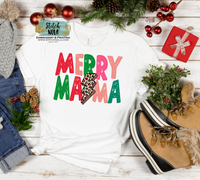 Merry Mama Printed Tee