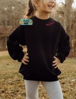 Sweatshirt Curved Collar Monogram