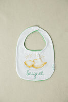 My First Beignet Cotton Bib