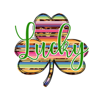 Personalized St. Patrick's Day Lucky Clover Printed Shirt