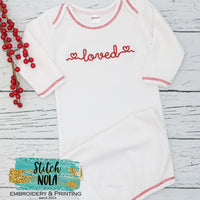 Personalized Valentine Loved Sketch Shirt